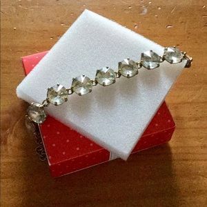 Stella and Dot gold stone bracelet